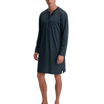 Calida Relax Streamline Nightshirt Marine bomull Small Herre Calida Relax Streamline Nightshirt Marine bomull Small Herre