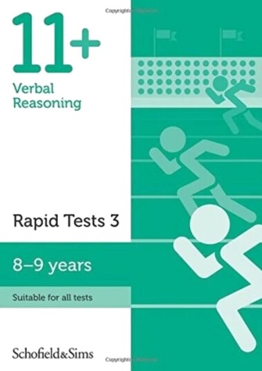 11+ Verbal Reasoning Rapid Tests Book 3: Year 4, Ages 8-9 Av Sian Schofield & Sims, Goodspeed
