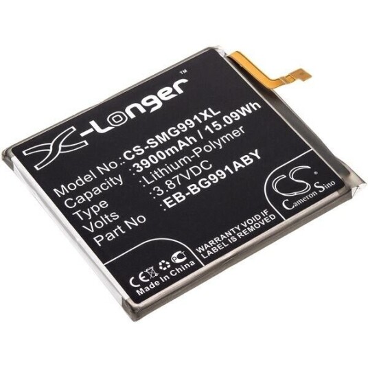 Samsung Galaxy S21 batteri (3900 mAh 3.85 V, Sort)