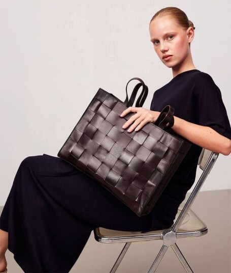 Adax Limona Shopper Ingrid Brown ONE SIZE Adax Limona Shopper Ingrid Brown ONE SIZE