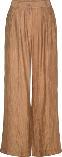 A Part Of The Art Dreamy Pants Sheer Crinkel   Brown   S