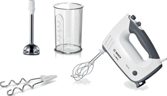 Bosch MFQ37470 Håndmikser 750W - Svart/Hvit
