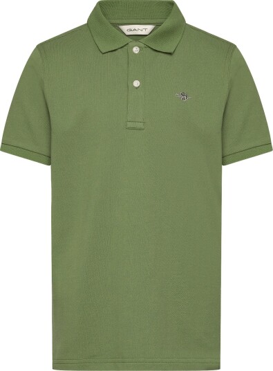 Gant Kids | Shield Pique Ss Polo Shirt | 152