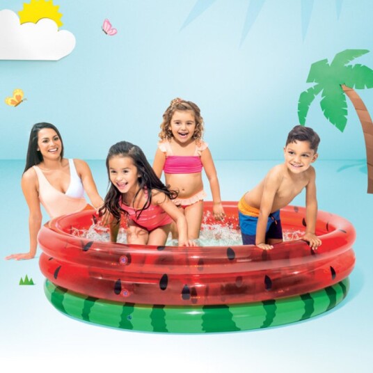 Intex Basseng vannmelon oppblåsbar 1624547 1553641 Intex Basseng vannmelon oppblåsbar 1624547 1553641