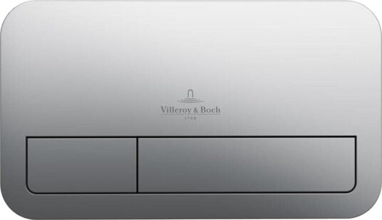 Villeroy & Boch Viconnect E200 Trykkplate Matt Krom Villeroy & Boch Viconnect E200 Trykkplate Matt Krom