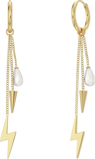 EDBLAD Peak Hoops Multi |Guld |One Size