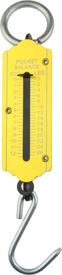 CAL Fiskevekt messing   Analog   0 12 kg