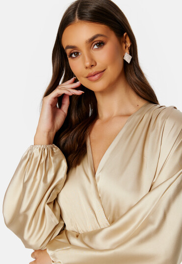 Bubbleroom Occasion Regina Gown Gold-coloured 4XL