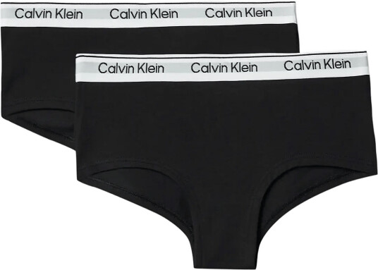 Calvin Klein 2Pk Shorty Black 140 152