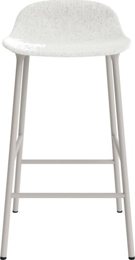 Normann Copenhagen Form Barkrakk 65 cm Polstret Gruppe 5 Varm Grå/Stål