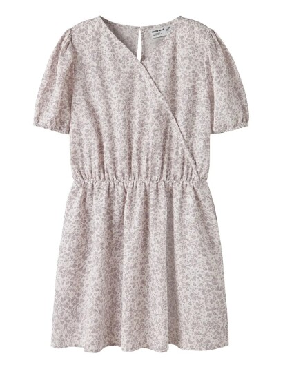 Name It Nkffany Ss Wrap Dress Pb Pink 158