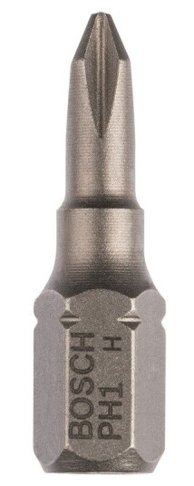 Bosch Skrutrekkerbits, ekstra hard PH 1, 25 mm Bosch Skrutrekkerbits, ekstra hard PH 1, 25 mm