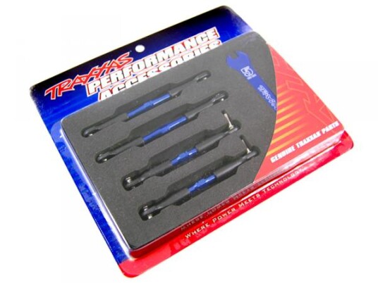 Traxxas 3741A Aluminum Turnbuckle Set Blue Rustler/Stampede Traxxas 3741A Aluminum Turnbuckle Set Blue Rustler/Stampede