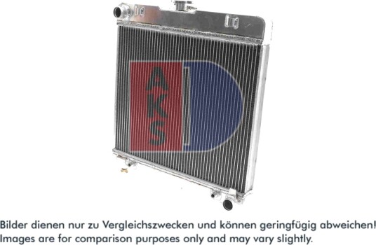 AKS DASIS 120170AL Radiator motorkjøling AKS DASIS 120170AL Radiator motorkjøling