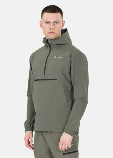 Virtus Jayson M Performance Anorak Gunmetal L Outdoorklær Virtus Jayson M Performance Anorak Gunmetal L Outdoorklær