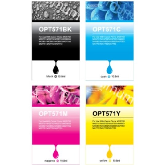 Optimum Blekkpatron Set 571 OPT571MP