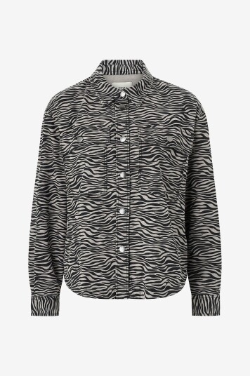 JDY   Skjortejakke jdyRay L/S Shacket   Grå