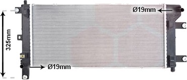 VAN WEZEL 13012718 Radiator motorkjøling
