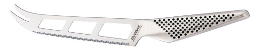 Global GS-10 ostekniv perforert 14 cm rustfritt stål