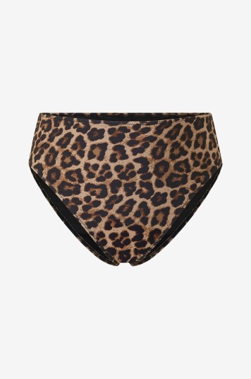 Zizzi Bikinitruser caAnne Rw Brazillian Aop Brun