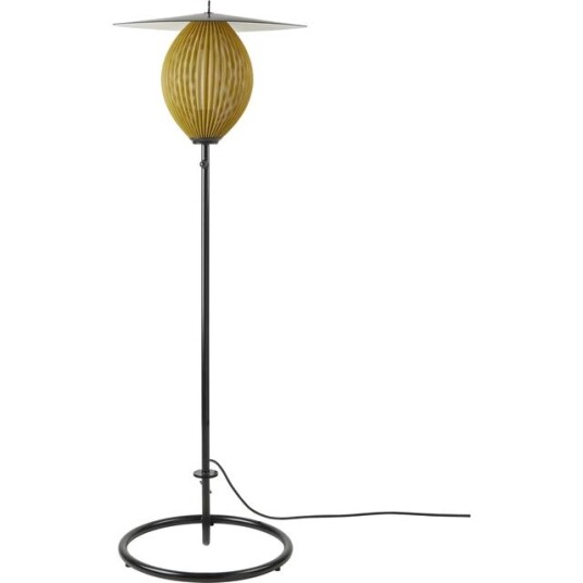 Gubi Satellite Outdoor Gulvlampe Sennep Gull Gubi Satellite Outdoor Gulvlampe Sennep Gull