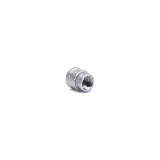 1/2" til 3/8" BSP overgang rustfritt stål