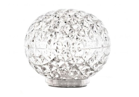 Kartell Mini Planet Bordlampe Krystall Kartell Mini Planet Bordlampe Krystall