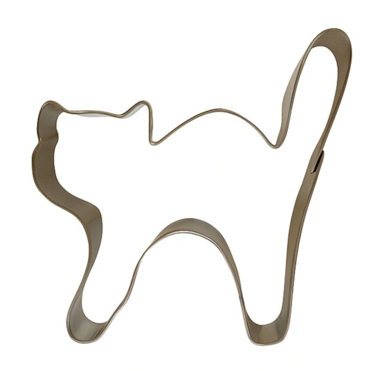 Pepperkakeform Skremt Katt 6,5cm Pepperkakeform Skremt Katt 6,5cm