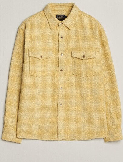 Pendleton Big Pocket Shirt Cream Shadow