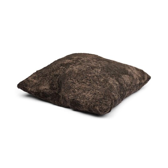 Natures Collection Maxi Float pute Korthåret New Zealand Dobbeltsidig 90x90 cm Cappuccino