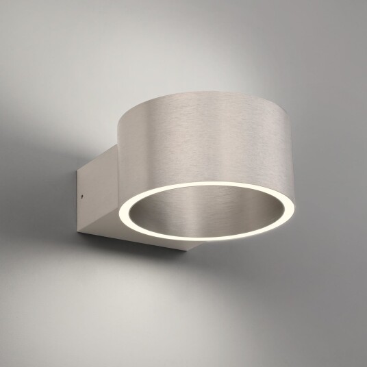Vegglampe PURE PURE Clipse dimmbar Metallisk Stue Aluminium Moderne 15 8 Metallisk