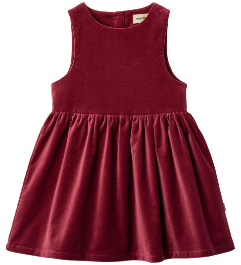 Wheat Dress Thelma Burgundy 104