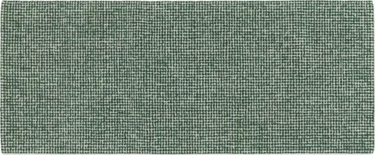 Normann Copenhagen Flick teppe 80x200 Off White/ Mørkegrønn