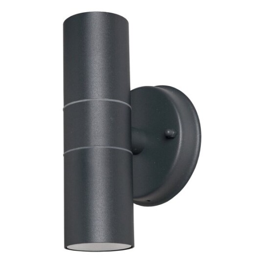 Vegglampe Airam Alppila 2S GU10 Antrasitt Vegglampe Airam Alppila 2S GU10 Antrasitt