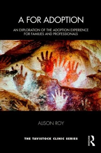 A For Adoption Av Alison Roy