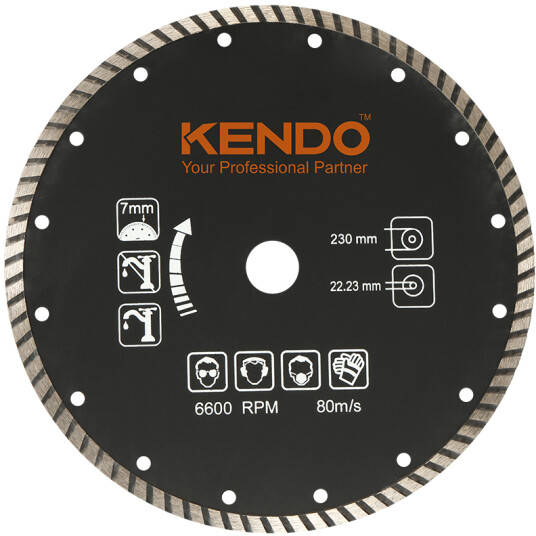 KENDO DIAMANTBLAD TURBO 230X16/22,2/25,4