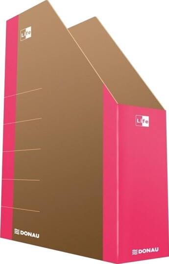 Donau Dokumentholder Donau Life Papp A4 Rosa