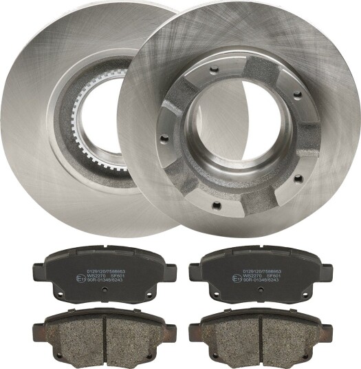 RIDEX 3405B0267 Bremseskiver og -klosser