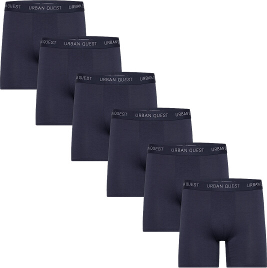 URBAN QUEST | 6 Pack Men Bamboo Long Leg Tights | XL