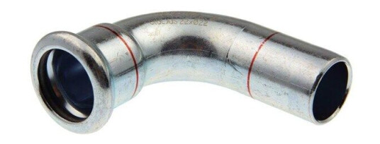 Vsh Fabrieken Xpr carbon elbow 90 deg. fø 22