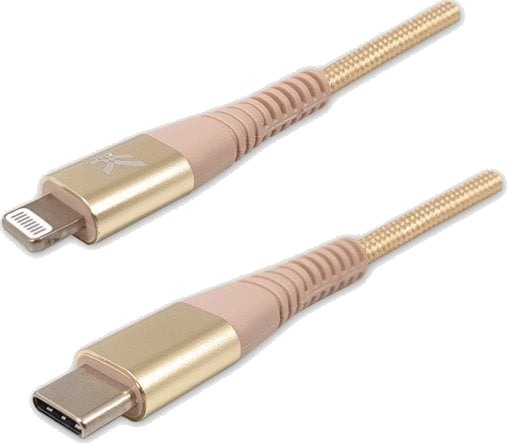 Usb-Kabel Usb-C Til Lightning 2 M Gul Usb-Kabel Usb-C Til Lightning 2 M Gul