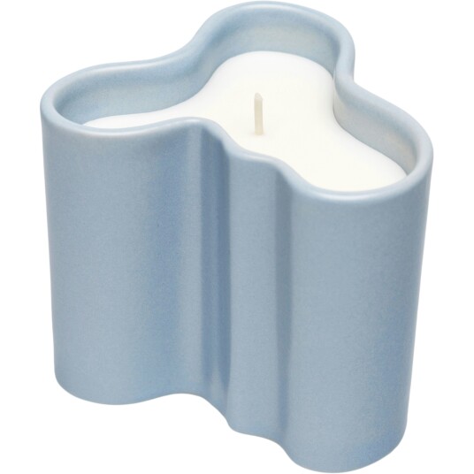 Iittala Aalto Duftlys 8 cm Lyseblå