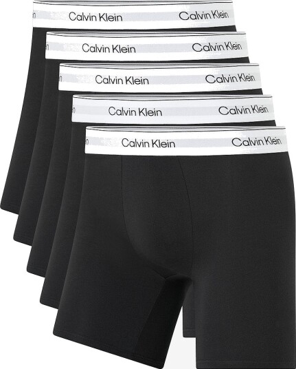 Calvin Klein Boksershorts Icon Cotton 5 pakning Svart