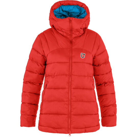 Fjellreven Women's Expedition Mid Winter Jacket True Red-un Blue XS Fjellreven Women's Expedition Mid Winter Jacket True Red-un Blue XS