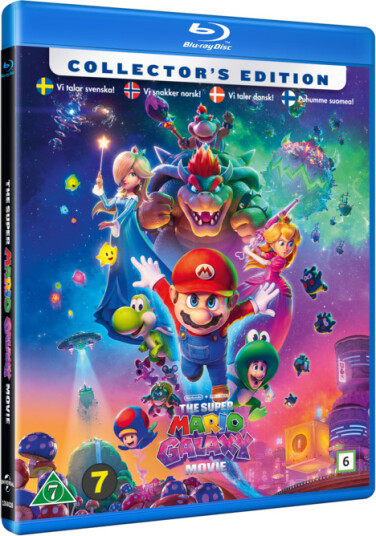 The Super Mario Galaxy Movie Bluray