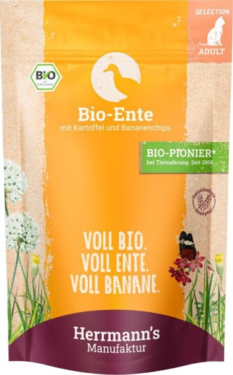Herrmanns Våtfôr Selection Bio Selection Økologisk And Med Økologiske Poteter & Økologiske Bananchips 12 X 100 G Herrmanns Våtfôr Selection Bio Selection Økologisk And Med Økologiske Poteter & Økologiske Bananchips 12 X 100 G