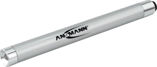 Ansmann X15 Led, Penn-Lommelykt, Sølv, Aluminium, Led, 1 Lamper, 15 Lm