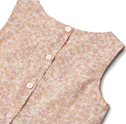 Wheat dress Thelma – lilac flowers 116