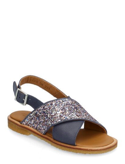 ANGULUS Sandals - Flat  - Open Toe - Op - Navy - 36