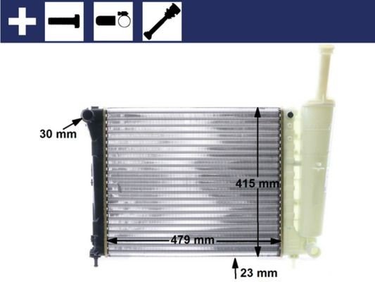 Radiator MAHLE ORIGINAL CR 1859 000S